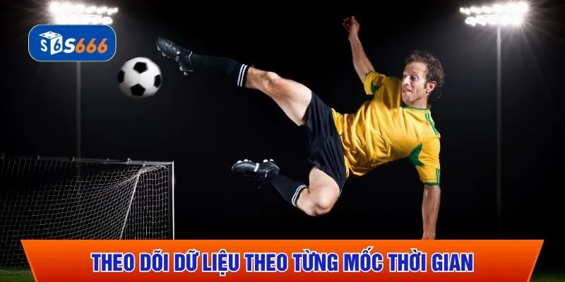Theo dõi dữ liệu theo từng mốc thời gian