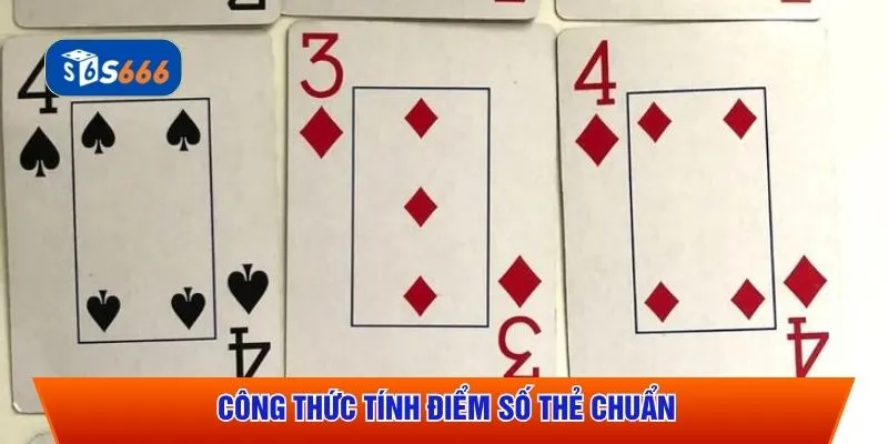 Công thức tính điểm số thẻ chuẩn